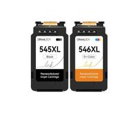 PZPSEQGM 545xl 546xl Cartucho de Tinta Compatible con PG545XL CL546XL para IP2850 MX495 MG2450 MG2550 MG2950 Impresoras NS28(1BK 1Color)