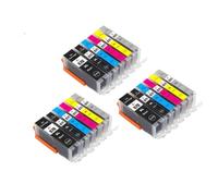 PZPSEQGM 670XL 671 PGI 670XL CLI 671XL Cartucho de Tinta Compatible con Modelos de Impresora MG7760 MG7765 MG7766 TS5060 TS6060 TS8060 TS9060(3set 18colors)