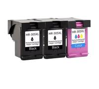 PZPSEQGM Cartucho de Tinta 305xl Compatible con Deskjet 2710 2730 2720 4110 4120 4130 4134 2320 6020202022 6030 6032 Reemplazo de impresoras por Tinta 305 XL(2Black 1Color)