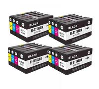 PZPSEQGM Cartucho de Tinta 711xl para DesignJet T120 T520 Impresoras CZ133A CZ130Z CZ131A CZ132A(4SET)