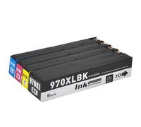 PZPSEQGM Cartucho de Tinta Compatible 970 970XL 971 971XL para OfficeJet Pro X451DN X451DW Impresoras Insta de inyección de Tinta(mag)