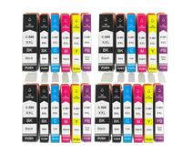 PZPSEQGM Cartucho de Tinta Compatible de 12pk PGI-580 CLI-581 PGI 580XL CLI 580XL PGI580 580 581 para TR7550 TR8550 TS6150 TS705 TS912 Printers(24PK)