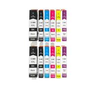 PZPSEQGM Cartucho de Tinta Compatible de 12pk PGI-580 CLI-581 PGI 580XL CLI 580XL PGI580 580 581 para TR7550 TR8550 TS6150 TS705 TS912 Printers(12PK)