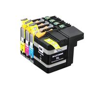 PZPSEQGM Cartucho de Tinta Compatible LC129XL LC125XL LC125 LC129 para MFC-J6520DW J6720DW J6920DW La Impresora Funciona con impresoras(3PCS Magenta)