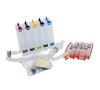 PZPSEQGM Cartucho de Tinta de 5 Colores PGI-450 CLI-451 CISS con Chip Compatible with - MG5440 MG6340 IP7240 MX924 MG5540 MG6440 MG7140 IP8740 IX6840