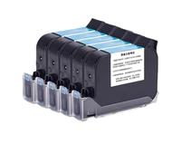 PZPSEQGM Cartucho de Tinta de 600 ppi para 3180k IQ800 JS12 Rápido rápido Solvente seco a Base de 12.7 mm para Impresora de inyección de Tinta de Mano(5 White Ink)