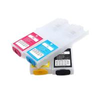 PZPSEQGM Cartucho de Tinta de Recarga 4 Colores 320ML T11A T11B Compatible with - Workforce Pro WF-C5390 WF-C5890 WF-C5810 WF-C5310 Sin Chip