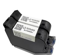 PZPSEQGM Cartucho de Tinta de Solvente Negro 25.4mm G1309S+ Compatible con YAOMATEC Impresora de Inyección de Tinta Portátil(1 Black Ink)