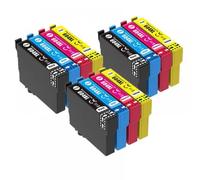 PZPSEQGM Cartucho de Tinta Europa T604 604 604XL T604XL para XP-2200 2205 3200 3205 4200 4205 WF-2910 2930 2935 2950DWF Impresoras(3 Set)