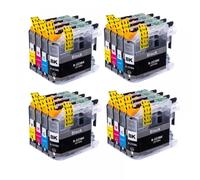 PZPSEQGM Cartucho de Tinta LC223 LC221 para DCP-J562DW J4120DW MFC-J480DW J680DW J880DW J5320DW Impresoras(4 Set)