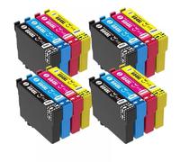 PZPSEQGM Cartucho de Tinta para XP-2200 XP-2205 WF-2810 XP-3200 XP-3205 XP-4200 XP-4205 WF-2910 WF-2930 WF-2935 WF-2950 Europa 604 604xl(4SET)