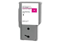PZPSEQGM Cartucho de Tinta Pigmentada con Chip de Un Solo Uso Compatible con Winnerjet PFI-320 para Impresora TM-200 TM-205 TM-300 TM-305(Magenta)