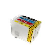 PZPSEQGM Cartucho de Tinta Recargable 604 604xl Compatible con XP-3205 XP-4200 XP-4205 WF-2930DWF WF-2950 XP-2200 XP-2205 XP-3200 No se Incluye Chip(4 Refillable -Empty)