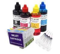 PZPSEQGM Cartucho de Tinta Recargable 604 604xl con Tinta de Tinte Compatible con XP-2200 XP-2205 XP-3200 XP-3205 XP-4200 XP-4205 WF-2910 WF-2930 WF-2935 WF-2950 Impresoras
