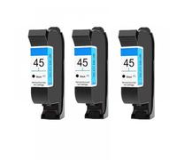 PZPSEQGM Cartucho de Tinta remanufacturado para 51645A para Deskjet 710C 720C 815C 832C 820CXI 830C 850C 870CXI 930C 980C HP45 45(3 Black)