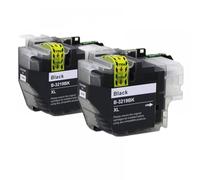 PZPSEQGM Cartuchos de Tinta 12pk LC3219 LC3219XL LC3217 LC3217XL para MFC-J5330DW J5335DW J5730DW J5930DW J6530DW J6935DW(2BK)