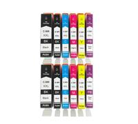 PZPSEQGM Cartuchos de Tinta 12pk PGI-580 CLI-581 PGI 580XL CLI 580XL para TR7550 TR8550 TS6150 TS705 TS912(12PK)