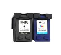 PZPSEQGM Cartuchos de Tinta compatibles 56xl 57xl para la Serie Photosmart 7550 7660 7660V 7660W 7660XI 7760W 7960 7960W Impresoras para 56 57(1set)