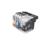 PZPSEQGM Cartuchos de Tinta LC535 LC539XL para DCP-J100 DCP-J105 MFC-J105 Impresoras adecuadas para regiones de África Medio Oriente del sudeste Asia(Magenta-2pc)