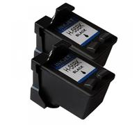 PZPSEQGM Cartuchos de Tinta para la Serie PSC 4200 1110 1205 1210 1215 1219 1315 1340 1350 2210 2420 C6656A C6657A HP56 HP57(2PK - Black)