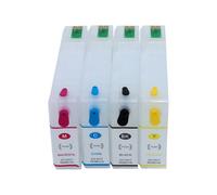 PZPSEQGM Cartuchos de Tinta Recargables de 4pc compatibles con T7881 T7884 Workforce Pro WF4630 WF4640 WF5110 WF5190 WF5620 WF5690 Impresora