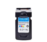 PZPSEQGM Cartuchos de Tinta remanufacturados PG210XL CL211XL Compatible con MP230 MP240 MP480 MX320 Impresoras(CL-211XL)