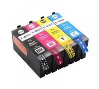 PZPSEQGM Cartuchos de Tinta T40D1 T40D2 T40D3 T40D4 para Surecolor SC-T3100 SC-T5100 SC-T2100 Impresora de Tinta Jet(KCMY(1 Set))