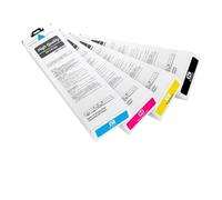 PZPSEQGM Compatible CFINK S-7250 S-7251 S-7252 S-7253 Cartucho de Tinta para RISO Comcolor FW5230 5231 5000 con un Chip único(BK)