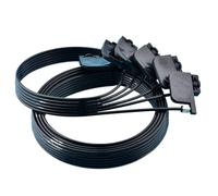 PZPSEQGM DTT Impresora de la Impresora amortiguadora de Tinta y Tubo de Dumper 1,5m Compatible con L800 L355 L210 L365 L110 L211 L801 L805 L810 L850 L1800 L1300(Black)