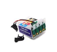 PZPSEQGM Europa 604 604xl T604 Cantelón de Tinta CISS con Chip de reinicio automático para WF-2950 WF-2910 WF-2930 WF-2935 Impresoras