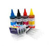 PZPSEQGM Europa T604 El Cartucho de Tinta Recargable Compatible con WF-2910 WF-2930 WF-2935 WF-2950 Incluye Chip y Tinta 604 604xl