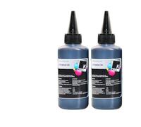 PZPSEQGM Kit de Tinta de Recarga Compatible con el de Tinta CISS de la Impresora Alizeo y Tinta de Tinte de Tinte Recargable(100ml-2BK)