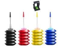 PZPSEQGM Kit de Tinta de Tinte de Recarga para 302 65 304 818 860 861 21 22 301 302 122 140 141 650 652 Cartucho de Tinta de Impresora Tinta Ciss para Tanque de Tinta
