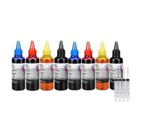 PZPSEQGM Kits de Recarga de Tinta para Todas Las impresoras de inyección de Tinta(8 Bottles of Ink)