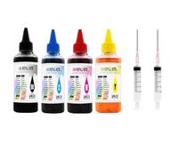 PZPSEQGM Modelos de impresión HD de sublimación Compatible de 100 ml para la Foto HD XP-15000 XP15000 XP-15010 XP15010 XP-15080 XP15080(1set - 4PCS)