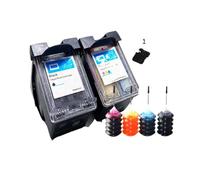 PZPSEQGM Reemplazo de Cartucho de Tinta de 305xl 305xl Compatible con 305 XL 305 Funciona con Deskjet 2710 2720 4110 4120 4130 6010 6020 6030 6420 Impresoras(1set)