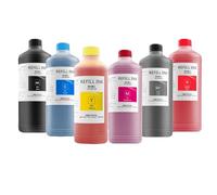 PZPSEQGM Reparación de Tinta Compatible para la expresión Photo XP-15000 XP-15010 XP-15080 XP8500 500 8600 8700 Impresoras 8XL 312XL 314XL 478XL 01U Cartuchos 8700 ml(500ml Dye Ink-Gray)