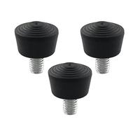 PZRT 3 patas de goma antideslizantes para trípode, accesorios de fotografía para trípode monopié de 3/8 pulgadas