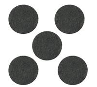 PZRT Quemador de incienso negro para recoger cenizas de 45 mm, almohadilla ignífuga de algodón de alta temperatura, accesorios para varillas de incienso