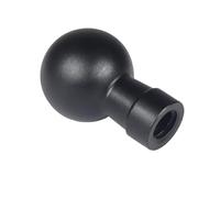 PZRT Tornillos de cabeza de bola de aluminio de 1/4 de 17 mm, soporte de cámara, adaptador de montaje de cabeza de bola, adaptador de brazo mágico, tuerca de bola, rosca interna fraccionada 1/4-20