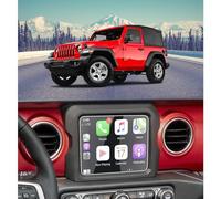 PZSWUXIE Protector de pantalla táctil central GPS para Jeep Wrangler JL/2020-2023 Gladiator JT de 8.4 pulgadas, dureza 9H, antihuellas, antiarañazos y antirreflejos (no para 7 pulgadas)