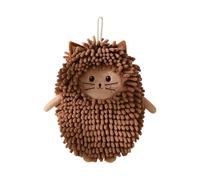 Pzuryhg Absorbent Washcloth - Cute Animal Theme, Loop Attachment Feature, Extra Thirsty Microfiber, Fade Resistant Color Retention, Fast Waters Wicking Hands Wiper, Ideal for Bathroom