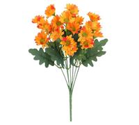 Pzuryhg Artificial Flowers Outdoor, Waterproof Fake Plants Everlasting Decoration, Weatherproof Floral Arrangements for Porch, Window Box, Garden Planter, Vase, Patio Pot, Walkway, 15x32cm