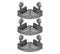 Pzuryhg Bathroom Storage Rack - No Drilling Shower, Wall Mounted Multi Layer Organizer with Easy Installation, Efficient Space Holder, Ideal for Shampoo Conditioner Soap Toiletries in Home Bathroom