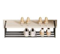 Pzuryhg Boot Shelf - Multi Level Capacity Unit, Compact Corner Holder Design with Rustproof Alloy Construction, Stackable Interlocking Assembly, Ideal for Apartment Mudroom College Spaces