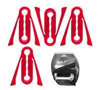 Pzuryhg Car Door Lock Cover - Shock Absorption Guard, Noise Reducing Latch Protector with Silicone Padding, Enhance Vehicle Interior Quietness, Ideal for Automotive SUV Truck