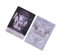 Pzuryhg Cartas de oráculo de ángel, baraja de tarot de sabiduría, mensajes del reino angélico, papel revestido, herramienta de orientación intuitiva para el crecimiento espiritual, principiantes