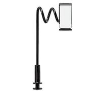 Pzuryhg Cell Phone Stand - Adjustable Arm Bracket Clamp, Rotating Lazy Mount with Reinforced Neck Structure, Stable Angle Positioning Design, Ideal for Bed Couch Desk Cooking Streaming