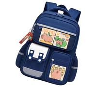 Pzuryhg Cute Creature Pack - Trendy Capybara Travel Satchel, Waterproof Kawaii Bookbag with Adjustable Shoulder Straps, Decorative Multi Pocket Cargo Carriers, Ideal for Camping Weekend Trips