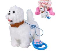 Pzuryhg Cyber Puppy - Smart Electronic Animal Friend, Realistic Movement Playmate with Touch Activated Actions Voice Effects, Fabric Body Feature, Ideal for Home Party Gifting